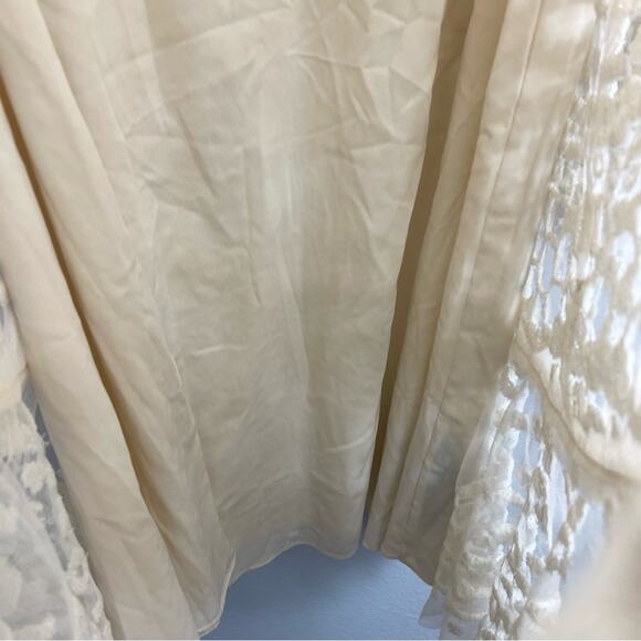 Needle and Thread The Annie Sequin Tiered Mini Dress in Champagne - Picture 8 of 12